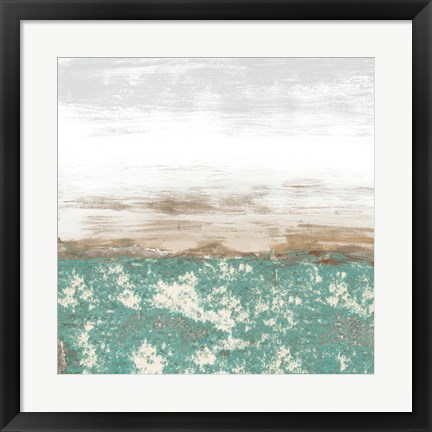 Framed Modern Landscape Abstract Print