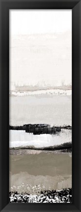 Framed Polite Neutral Journey Panel II Print