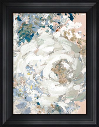 Framed Floral Peace Morning II Print
