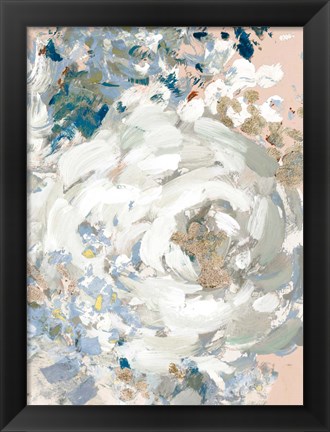 Framed Floral Peace Morning II Print
