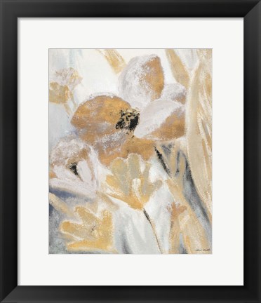 Framed Whistling Garden II Print