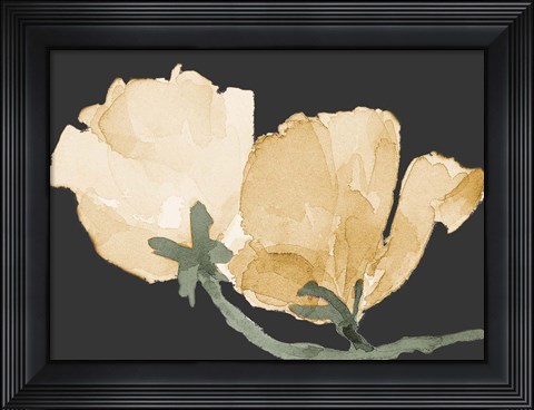 Framed Sweet Peas Print