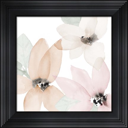 Framed Blooming Whispers  Close-Up I Print