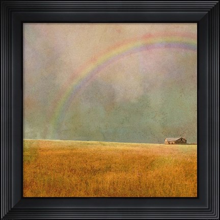 Framed After The Rain Rainbow Print