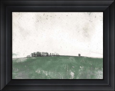 Framed Distant Trees Print