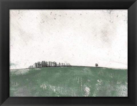 Framed Distant Trees Print