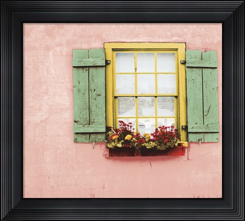 Framed Pink St. Augustine Print