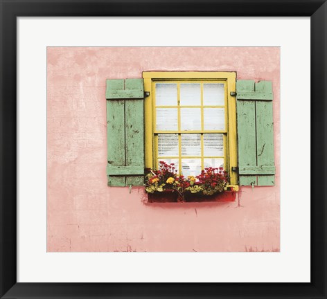 Framed Pink St. Augustine Print