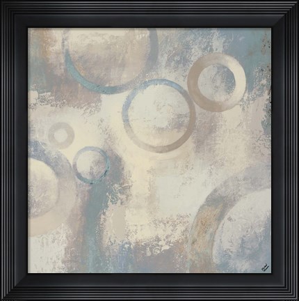Framed Muted Cobalt II Print