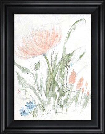 Framed Spring Garden II Print