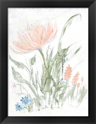 Framed Spring Garden II Print