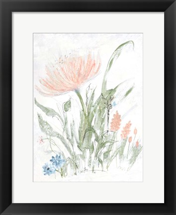 Framed Spring Garden II Print