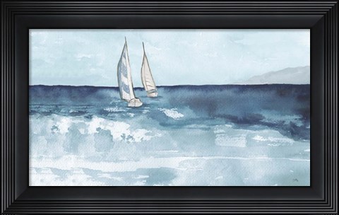 Framed Double Sails Print