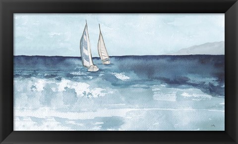 Framed Double Sails Print
