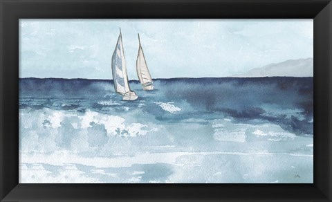 Framed Double Sails Print