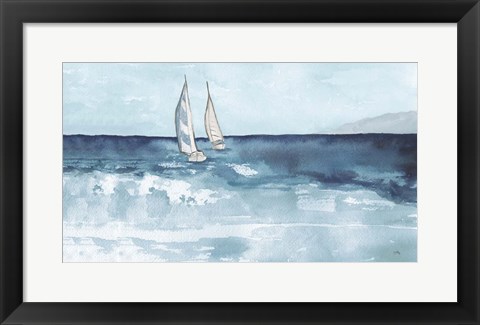 Framed Double Sails Print