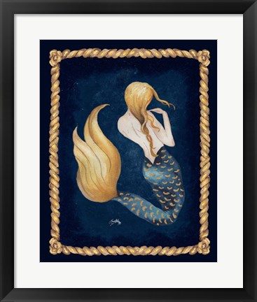 Framed Mermaid Dreams Print