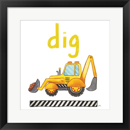 Framed Dig Print