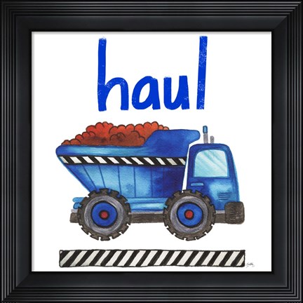 Framed Haul Print