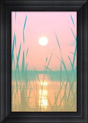 Framed Fresh Sunset Views Print