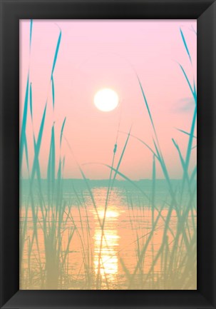 Framed Fresh Sunset Views Print