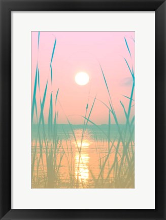 Framed Fresh Sunset Views Print