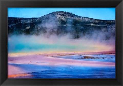 Framed Rainbow Lake Print