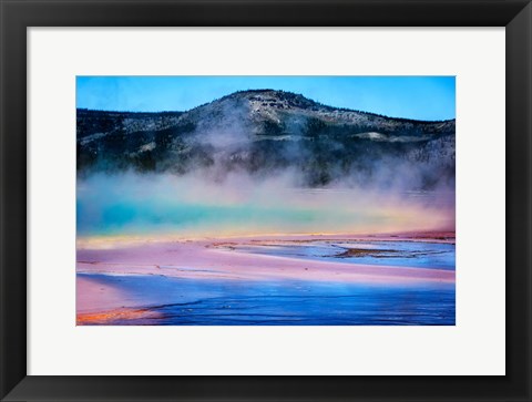 Framed Rainbow Lake Print