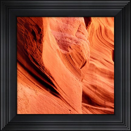 Framed Petrified Sand Mountain I Print
