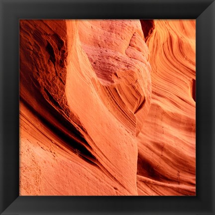 Framed Petrified Sand Mountain I Print