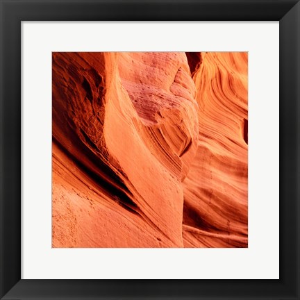 Framed Petrified Sand Mountain I Print