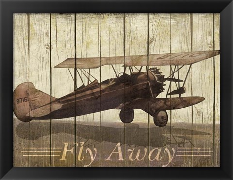 Framed Fly Away Print