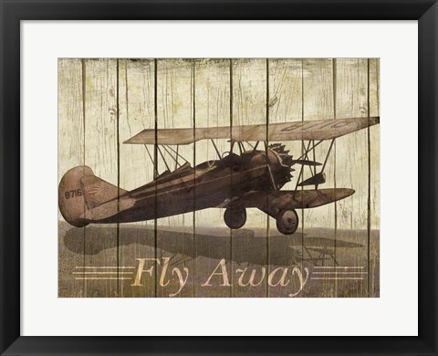 Framed Fly Away Print