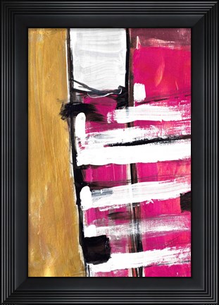 Framed Hot Pink Print