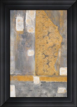 Framed Golden Azteca II Print