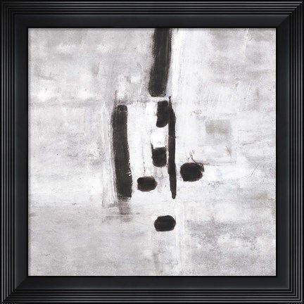 Framed Cloudy Mist II Print
