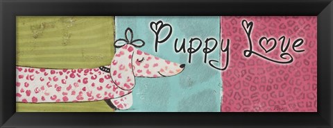 Framed Puppy Love Print