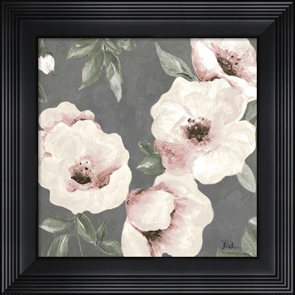 Framed Dusty Rose II Print