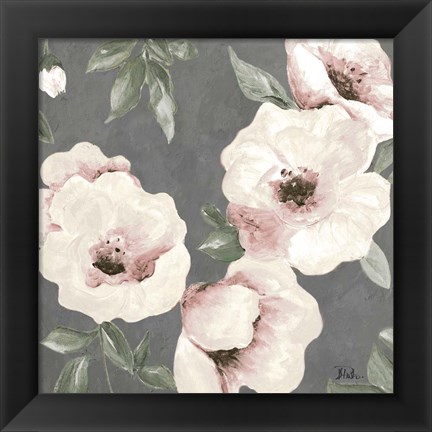 Framed Dusty Rose II Print