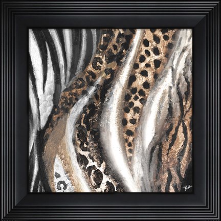 Framed African Touch Square Print