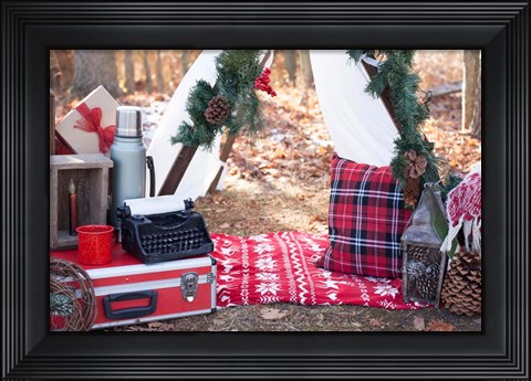 Framed Holiday Picnics Print