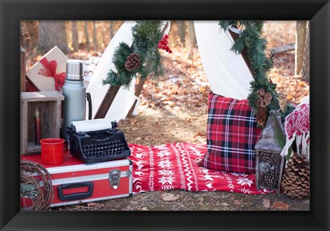 Framed Holiday Picnics Print