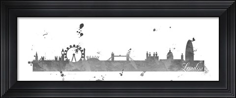 Framed London Skyline Print