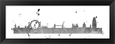 Framed London Skyline Print