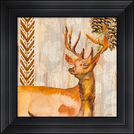 Framed Nature Trails I Print