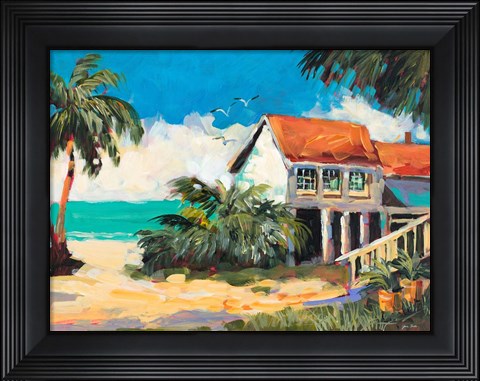Framed Tropical Getaway Print