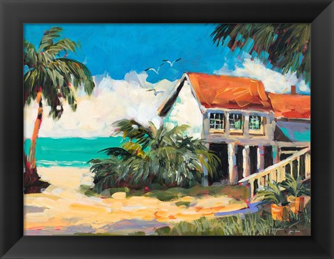 Framed Tropical Getaway Print