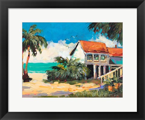 Framed Tropical Getaway Print