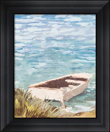 Framed Day On The Inlet Print
