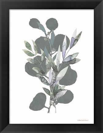 Framed Watercolor Greenery Series Print